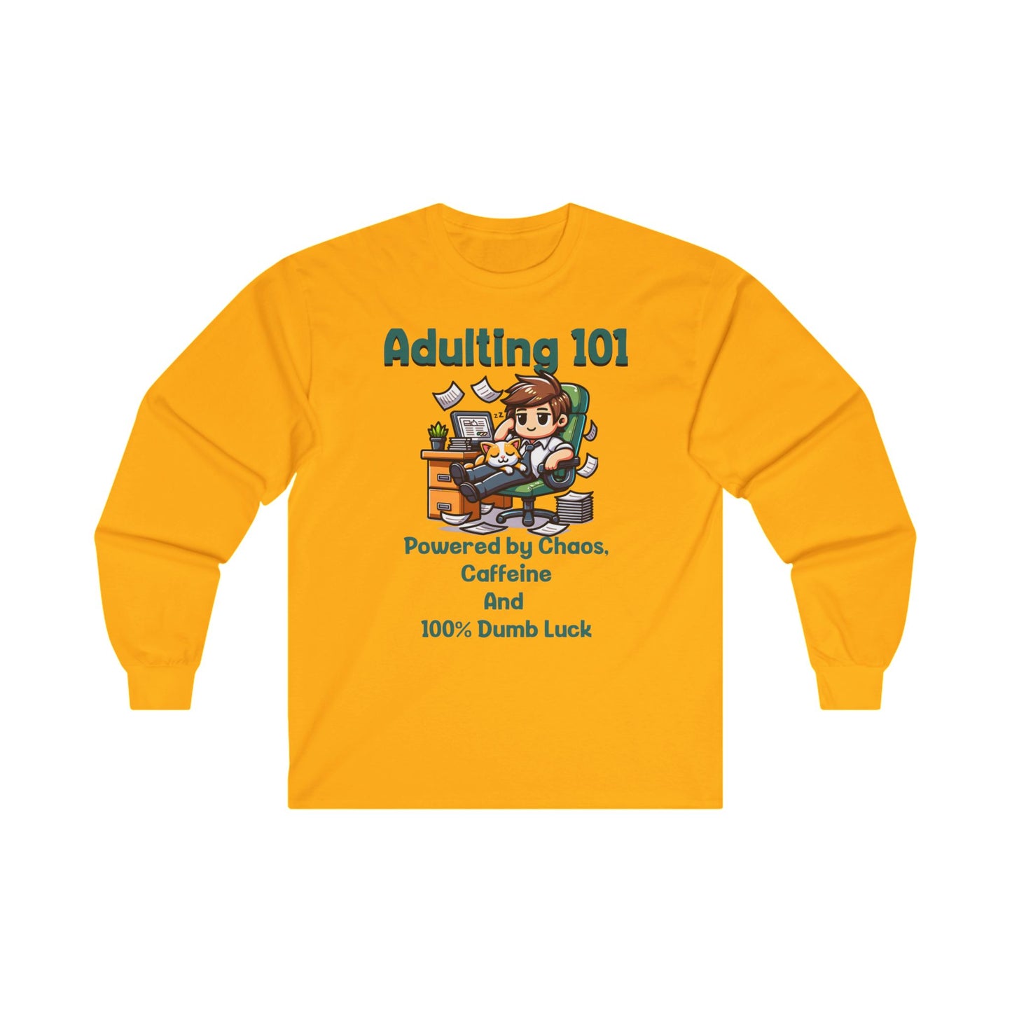 Adulting 101 - Long Sleeve Tee