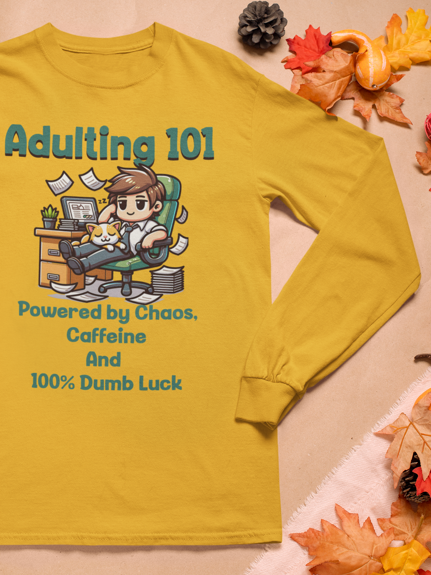 Adulting 101 - Long Sleeve Tee