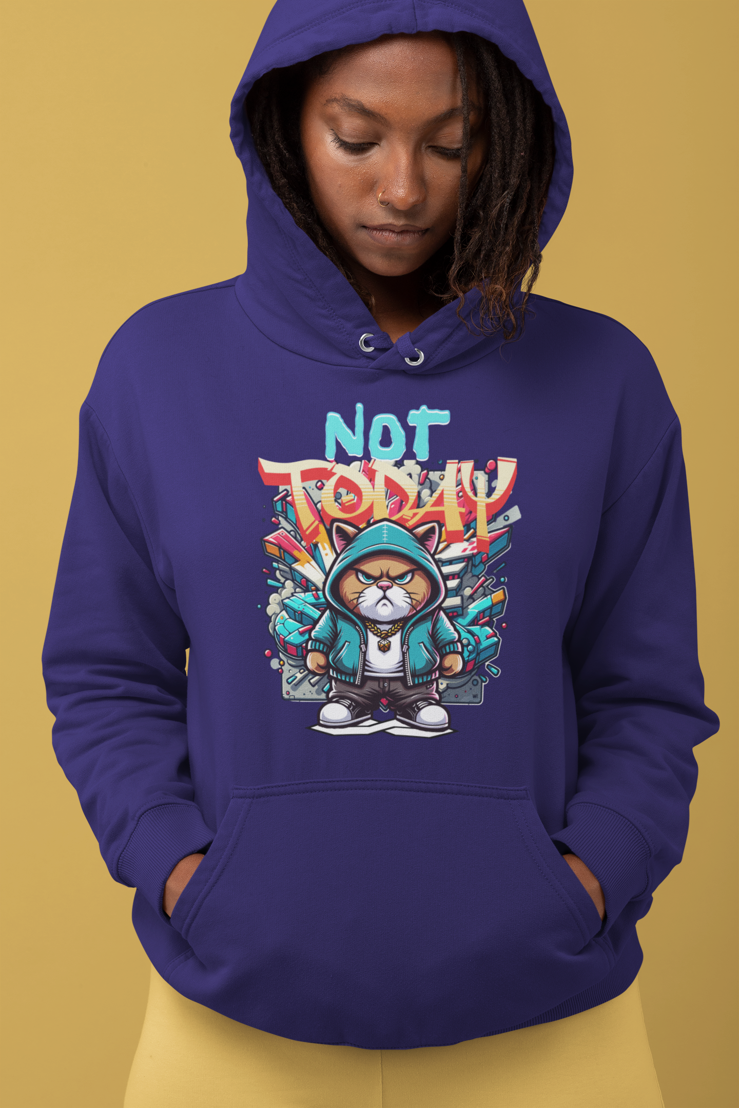 Not Today - Graphic Sweatshirt