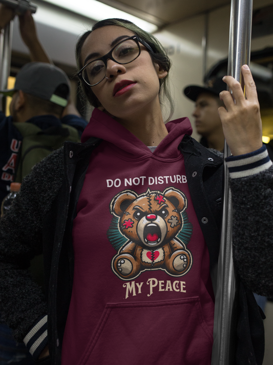 Do Not Disturb My Peace Graphic Hoodie