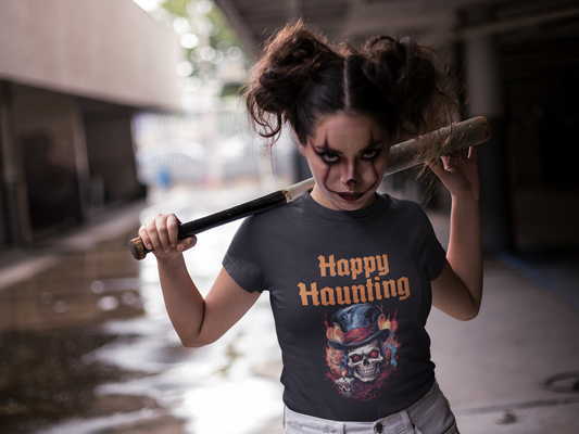 Happy Haunting Graphic T-Shirt